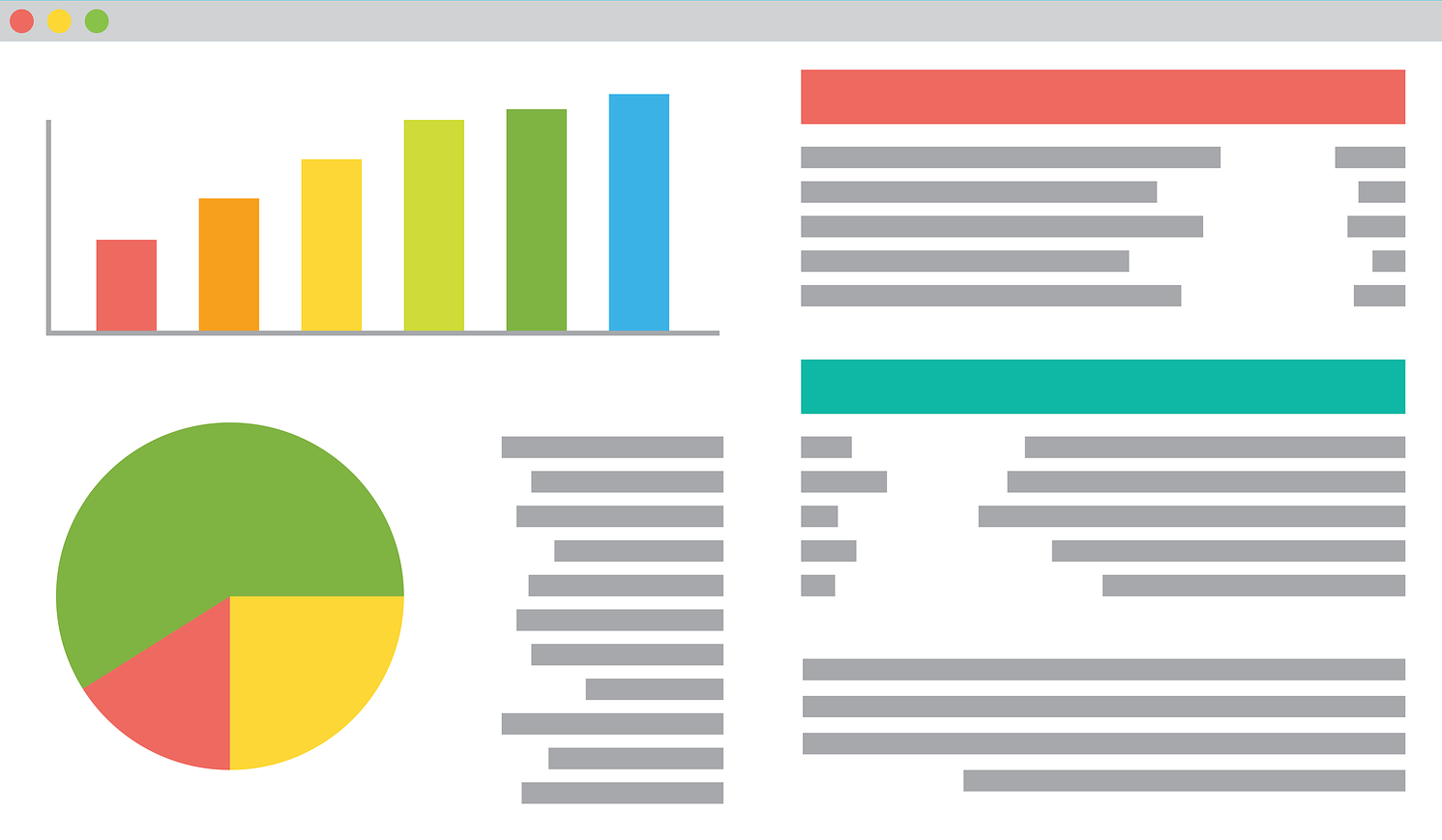 Visualization of what working with data looks like